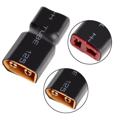   XT60 Stecker auf T-Plug Buchse Adapterkabel Lipo Adapter Ladekabel  Deans T  