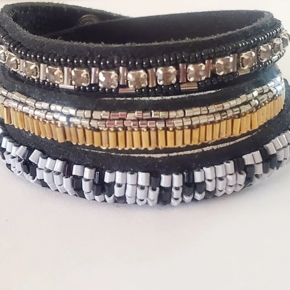 Pulsera envolvente Stella & Dot Emma Triple Foto 2 de 4