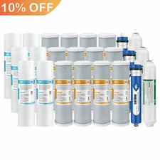 5-Stage 36/50/75/100/150 GPD RO Reverse Osmosis Filter Set for APEC Water System