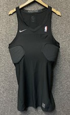 Nike Pro Hyperstrong Men's 2XLT NBA Compression Padded Tank Black 881965-010