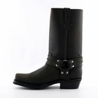 Bottes Grinders Renegade Lo - Style Cowboy/motard, Cuir, Talon 2 Pouces, Pointure 37