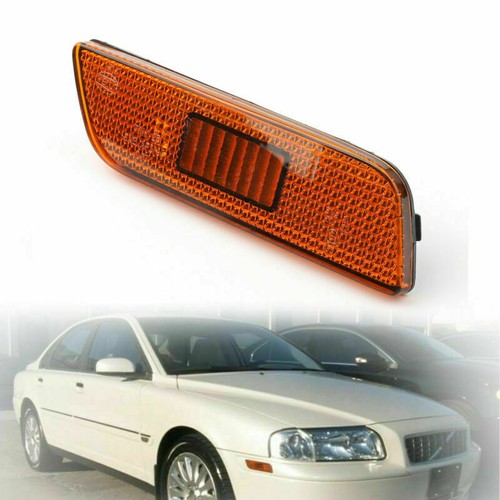 1PC Front Bumper Side Marker Light Amber Right Side Fit For VOLVO S80 19982006 eBay