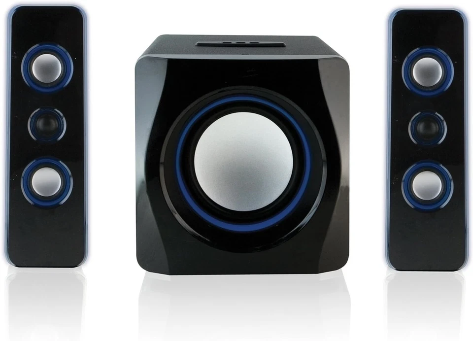 Sistema De Altavoces De Subwoofer Bluetooth Con Juegos Película Fiesta NEW US.. - Image 4 of 4