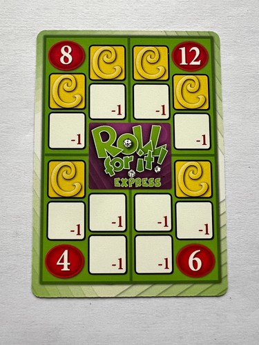 Roll For It! Express - Solo variante Game Boy Geek paquete de tarjetas promocionales juegos de calíope - Imagen 2 de 2