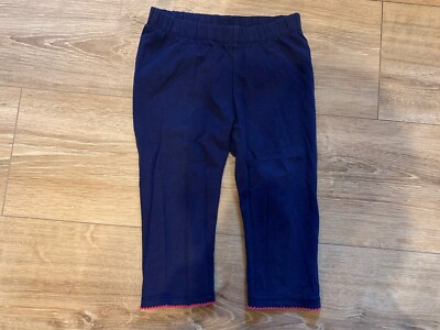 Blaue Capri Leggings in Größe 110 der Marke Kids