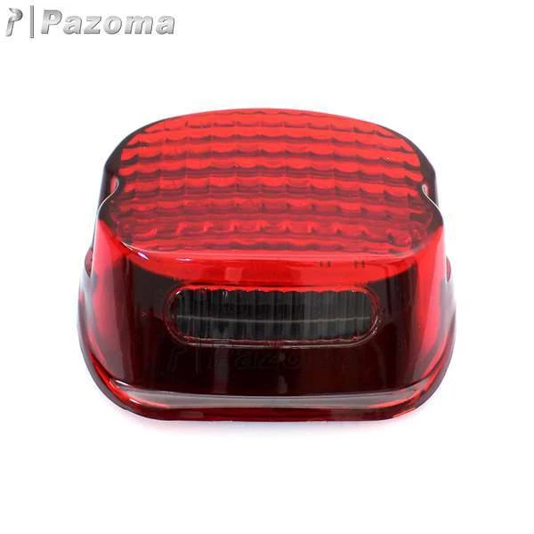 Red LED Tail Brake Taillight License Plate Lamp For Harley Sportster XL 883 1200 - Image 2 of 4