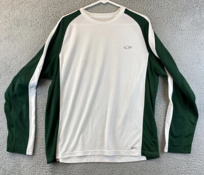 Champion Men's Active Running Top Size L Long Sleeve Stretch / 78-5