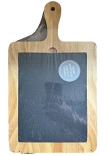 Make Market Pinewood & Slate Cutting Board 8.1” X 13.9” X 0.4”