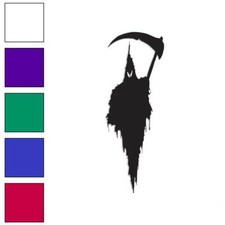 Grim Reaper Death, Vinyl Decal Sticker, Multiple Colors Sizes 349