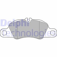 Set BeläGe Bremse, Scheibenbremse LP3177 Delphi FüR Porsche