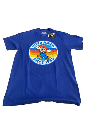New With Tag Super Mario Graphic Shirt Size Medium D3