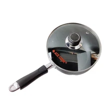 9.5"/24cm Nonstick Wok Frying Pan Saute Pan with Lid , Non Toxic Deep Fry Pan