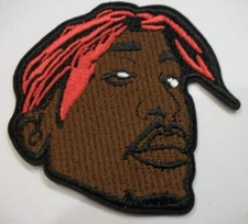 Tupac Shakur~2 Pac~Hip Hop~Rap~Embroidered Patch~3 1/8" x 3"~Iron Sew On