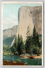 El Capitan Yosemite Valley Scenic View CA 1917 Postcard