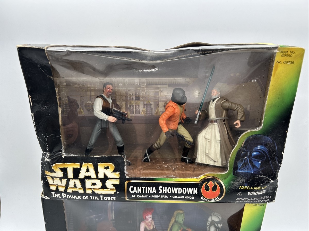 Star Wars The Power of the Force Jabba The Hutt & Cantina Showdown