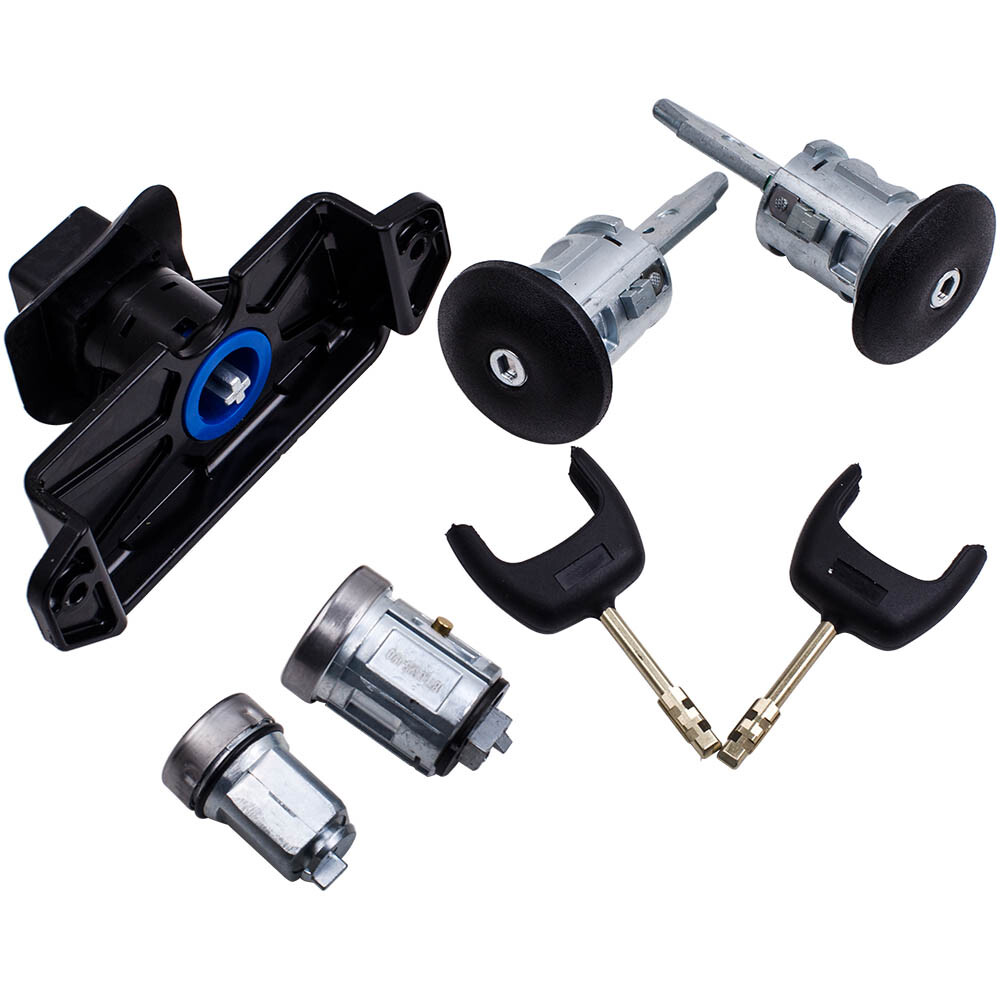 DOOR LOCK SET IGNITION BONNET & HORSESHOE KEY FOR FORD TRANSIT MK7 4874508 - Image 2