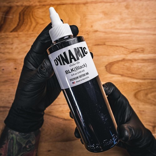 Black Ink 8oz Bottle - Picture 7 of 7