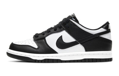 Nike GS Dunk Low \"White/Black 22.5㎝ Nike Dunk Low (GS) - White/Black-White ( Size 7Y) | eBay