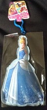 Disney Cinderella Princess Fabric Keychain