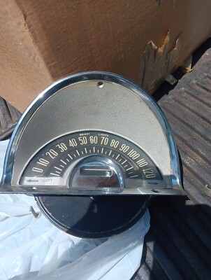 1955 1956 Pontiac Gauges Nice.zero .for parts.not working