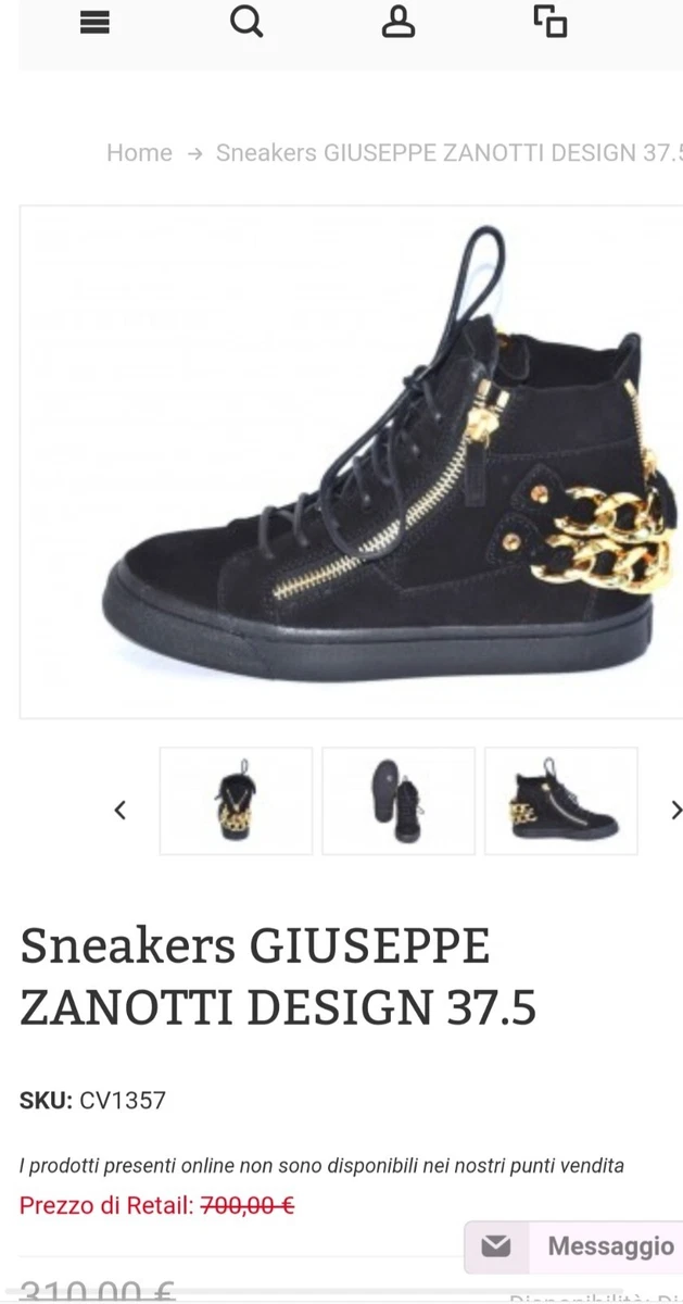 Zanotti noir best sale or