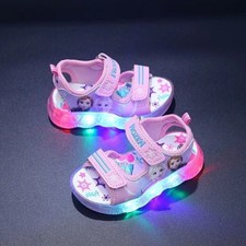 LED Mädchen Elsa Prinzessin Glow Schuhe Leuc...