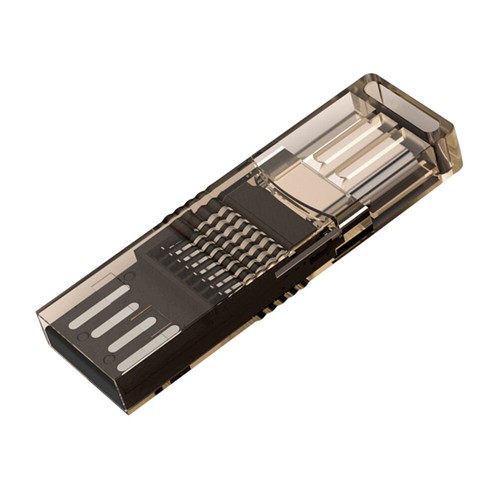 2 in 1 Card Reader High Speed USB 2.0 TF Card Memory Reader for PC Laptop Phone - Afbeelding 6 van 18