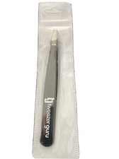 Tweezer Guru TGSB1 Slanted Tip Tweezer -for Women  Men Black 