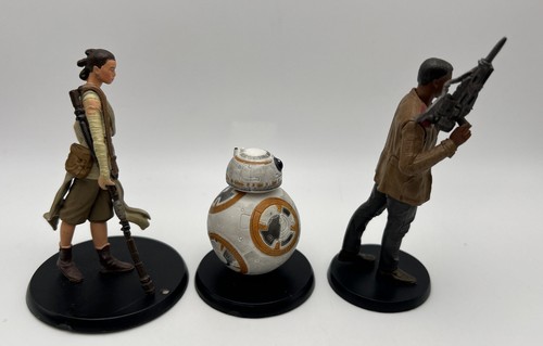 Star Wars The Force Awakens Rey BB-8 & Finn Cake Topper Figurines - Picture 7 of 9