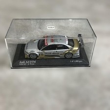 Audi A4 DTM 2007 Mini Car M. Werner 1/43 Scale Silver/Gold Used