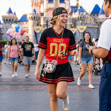 Custom Mickey Disney Football Jersey Skirt Se...