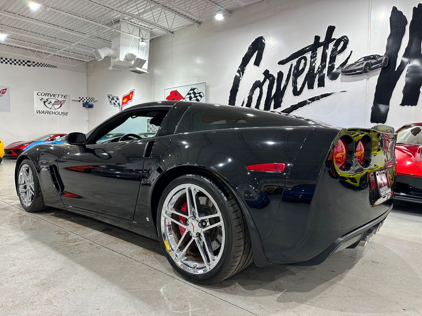 2008 [41U] Black Chevrolet Corvette   | C6 Corvette Photo 5