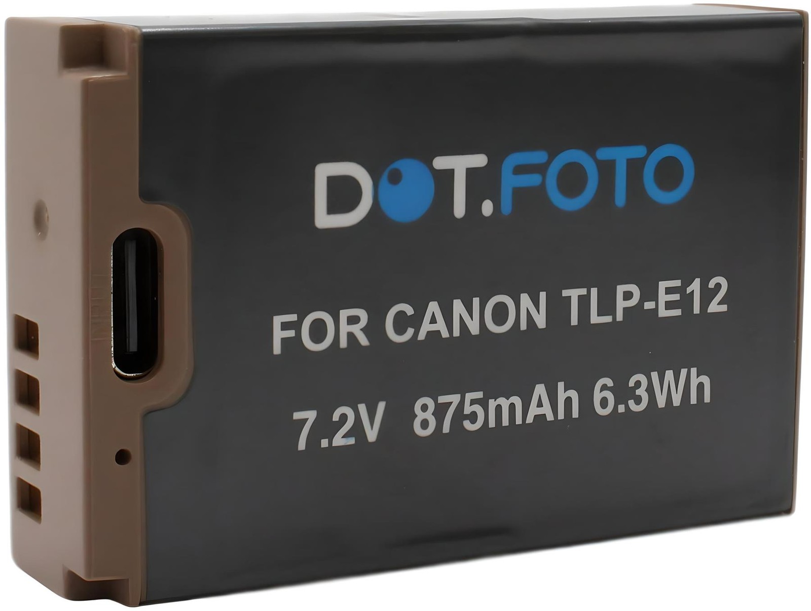 LP-E12 USB-C Battery for Canon EOS M2 M10 M50 M100 M200 100D / PowerShot SX70HS