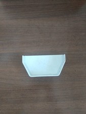 CLEARANCE - White Square Gutter Downpipe PVC Fittings Pipe - Single Postage Cost