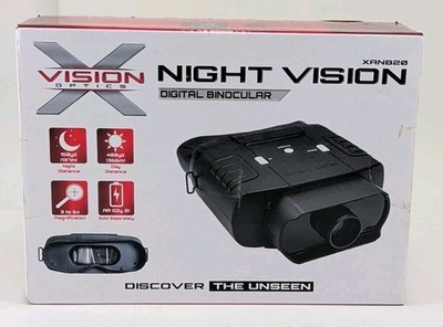 X-Vision XANB20 Pro Night Vision Binoculars 3x-6x Zoom 150 Yard IR New in Box