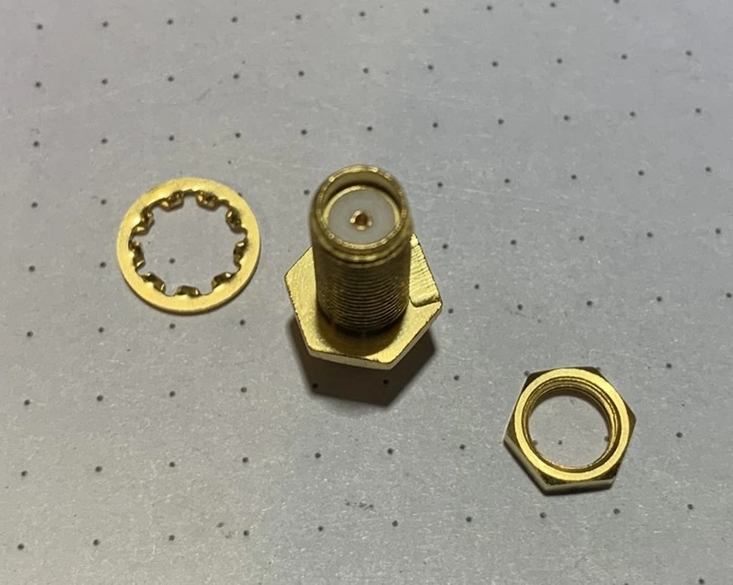 Coaxial Connector SMA Jack, Female Socket To Female Socket 50 Ohms, 1 Each - Image 3 of 3