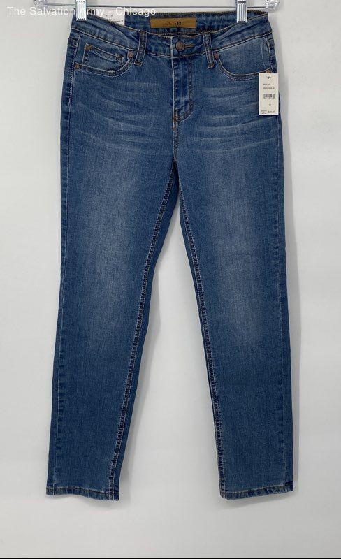 Joe's Womens Dresden Blue Denim 5-Pocket Design Straight Jeans Size 12