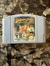 Indiana Jones & the Infernal Machine (Nintendo 64 N64, 2000) Game Cartridge
