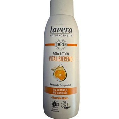 Lavera Revitalizing Body Lotion with Organic Orange & Almond Oil for Skin 200 ML