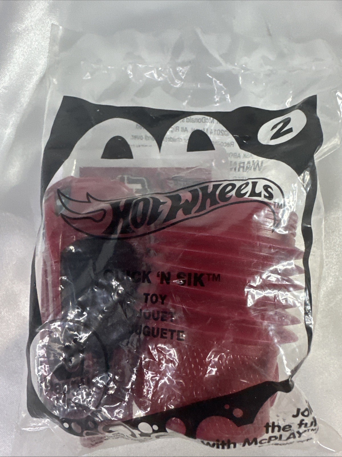 Hot Wheels Happy Meal Toy #2 Quick 'N Sik McDonalds 2014 NEW