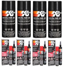 Kn 99-0516 Air Filter Oil 99-5000 Aerosol Oil Recharger Service Kitpack Of 4