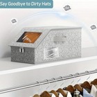 1 PCS Stackable Hat Storage for Baseball Caps, Holds up to 24 Caps Hat Organizer