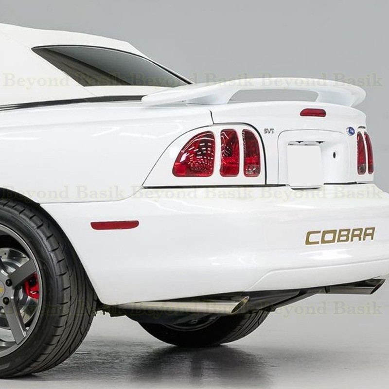 Rear Trunk Spoiler Wing Fin for 1994 1995 1996 1997 1998 Ford