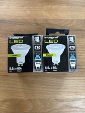 Image of Integral Led ILGU10DG094 Classic GU10 5.5W  470  Lumens Dimmable Qty 2
