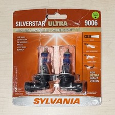 Sylvania 9006 SilverStar ULTRA Halogen Headlight Bulbs 2-Pack