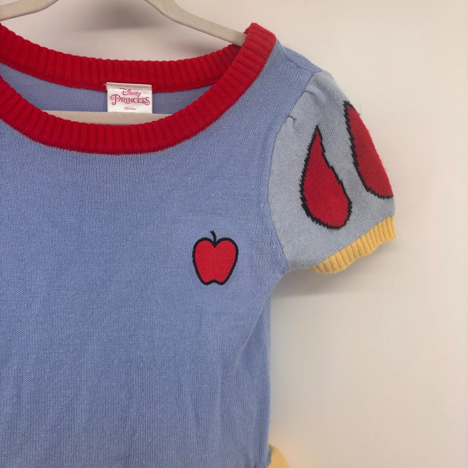 Disney Princess Snow White Dress Knit Top Seven Dwarfs Toddler - Image 3 of 4
