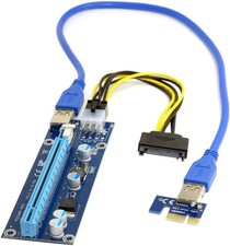 GPU Riser PCE164P-N03 VER006c PCI-E 1X TO 16X Adapter