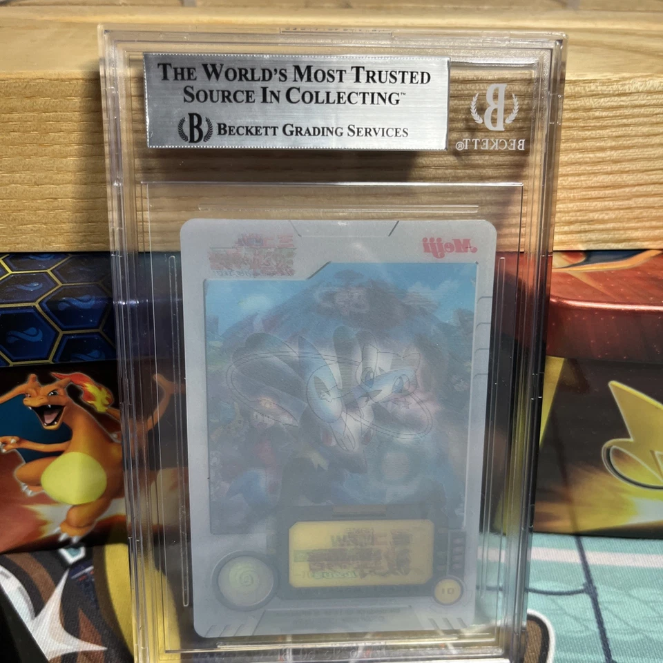 BGS 9 Lenricular Mew #01 - Meiji Lucario & The Mystery Of Mew - Pokemon POP 1!! - Image 4 of 4