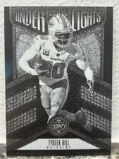 2023 Panini Legacy Tyreek Hill Under The Lights BLACK DIAMOND 1/1 SSP DOLPHINS