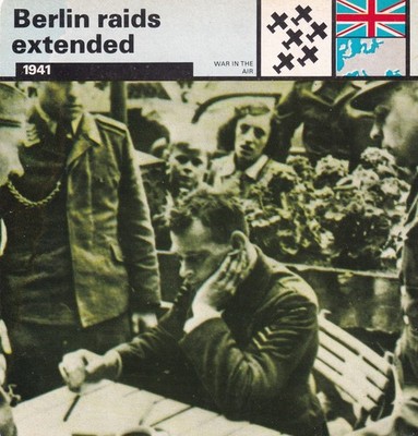 BERLIN ÜBERFÄLLE VERLÄNGERT ~ 1941 ~ RAF BOMBENANGRIFF HAT WENIG WIRKUNG